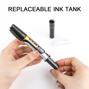 Encre de recharge pour <span class=keywords><strong>marqueur</strong></span> <span class=keywords><strong>effaçable</strong></span> <span class=keywords><strong>à</strong></span> <span class=keywords><strong>sec</strong></span> Gxin G-218T, 4,7 ml, blanche, haute performance, écriture fluide - Product Image 5