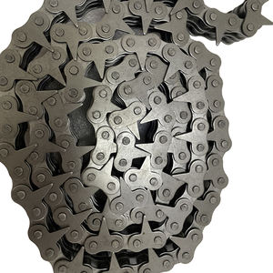 โซ่ลำเลียงอุตสาหกรรมแบบกำหนดเอง โลหะผสม ระยะห่างระหว่างข้อต่อคู่ แบบพินยาว ด้านเดียว รุ่น C208A - Product Image 1