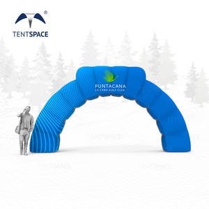 カスタムロゴ入りフェスティバル用インフレータブル装飾アーチ、エントランスアーチゲート、広告宣伝用インフレータブルアーチ、マラソンイベント用 - Product Image 3