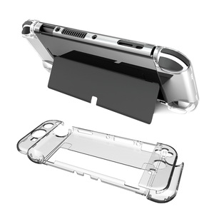 <b>Switch</b> OLED Console Protective <b>Case</b> Crystal PC Cover For Nintendo <b>Switch</b> OLED Transparent Design - Product Image 1