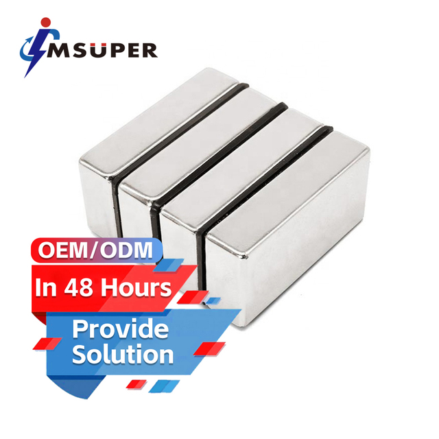 Direct Factory Square Neodymium Magnet Free Sample Available Strong Permanent Block Magnet