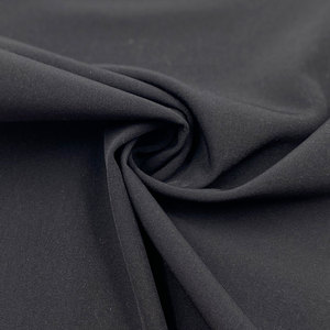 Tissu en polyester <span class=keywords><strong>thermique</strong></span> noir pour homme et femme, polaire, fibre de lait, extensible dans les quatre sens, nylon laminé pour veste softshell - Product Image 3