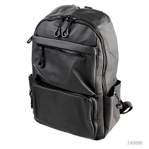 Multifunction Eco-Friendly Modern Leisure Leather Film Fabric Customizable Travel Outdoor USB Backbag Men New Design Backpack