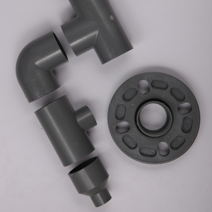 Vanne à opercule droite en PPR avec filetage interne en PVC, 75 mm, monobloc, simple, pour tuyau d'eau, raccord en plastique, anti-âge - Product Image 1