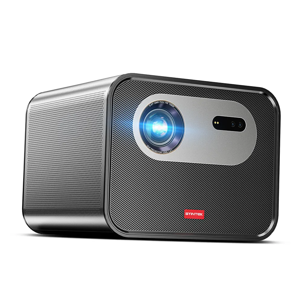 Factory Directly BYINTEK R90 High Brightness Auto focus 3D Projector Android 11.0 Full HD DLP Projector for Home Theater