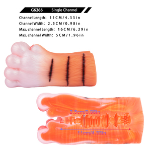 GEEBA Tier Tiger Paw Fantasy Kanal Onahole Silikon Männlicher Mastur bator Realistisch Strukturierte Tasche <span class=keywords><strong>Pussy</strong></span> Stroker Adult <span class=keywords><strong>SexToy</strong></span> - Product Image 3