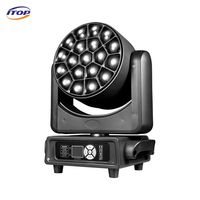 Projecteur LED Wash à tête mobile CL1940Z 19x40W RGBW 4-en-1 Zoom 3-50 °   Contrôle des pixels DMX512 pour l'éclairage de scène