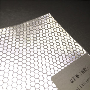 Prismatic Reflective Sheeting <strong>Printable</strong> Honeycomb PVC Reflective Sticker <strong>Vinyl</strong> <strong>Roll</strong> - Product Image 2