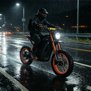 Motocicleta Eléctrica Todoterreno de Alta Velocidad de 72V con Logotipo y Color Personalizados para Equipos Profesionales de Carreras Todoterreno y Agencias de Aventuras al Aire Libre - Product Image 5