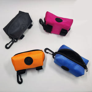 Moda tuval su geçirmez biyobozunur Carrie güzel Pet köpek taşıyıcı bel kaka dağıtıcı çanta ile özel Logo - Product Image 3