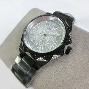 Reloj de acero inoxidable para mujer Reloj de pulsera de tres pines Diseño de diamantes de imitación <span class=keywords><strong>Noble</strong></span> y elegante - Product Image 2