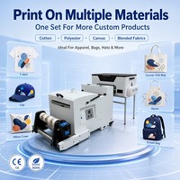 Imprimante DTF A3 13 pouces tout-en-un avec tête XP600 pour l'impression de t-shirts pour les petites entreprises, transfert de film PET