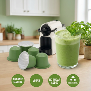 Cápsulas de Matcha para Ritual Matutino, Compatibles con Varios Sistemas, Variedad de Deliciosas Opciones, Marca Privada, Saborización Personalizada - Product Image 1