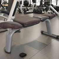 Banc plat multifonctionnel de gym ASM-T1032, banc plat de haute qualité pour l'amélioration musculaire, produit de sport et de divertissement
