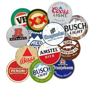 Großhandel Vintage Runde Metall Zinn Zeichen Motoröl Nostalgische Kunst Poster Retro Platte Garage Bar Pub Home Restaurant Dekor - Product Image 4