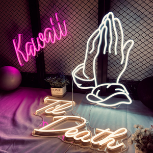 Rebow Chất Lượng Hàng Đầu Thời Trang Tùy Chỉnh LED Sét Đám Mây Không Gian Bolt Neon Dấu Hiệu Trang Trí Nội Thất Ánh Sáng Cho Phòng Nhà Tường Trang Trí - Product Image 4