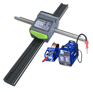Xách tay <span class=keywords><strong>CNC</strong></span> Máy cắt <span class=keywords><strong>plasma</strong></span> lớn hình dạng nhỏ cắt tấm kim loại mig mag Tig thợ hàn đường sắt bò tự động hàn cắt máy - Product Image 1