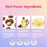 Crème Bouclante Shakebar Activateur de Boucles au Beurre de Karité et Huile Essentielle – Crème Définissante Anti-Frisottis pour Cheveux Naturels Bouclés, Frisés et Ondulés
