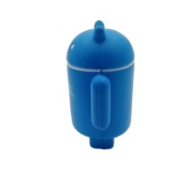 Pelota Antiestrés de Espuma de Poliuretano con Forma de Autobús Escolar y Logotipo Personalizado, Robot Antiestrés con Certificación EN71