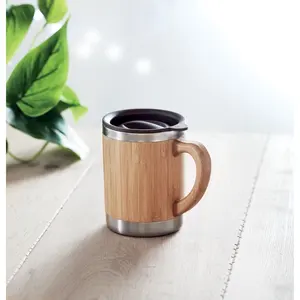 Tazza a doppio strato MOKKA, merchandising personalizzato - Product Image 4