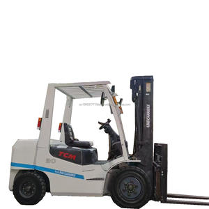 Used TCM Diesel Mini Forklift 3 Ton FD30 FD25 FD50 2023 <b>Model</b> Isuzu <b>Engine</b> Core Components <b>Engine</b> Gearbox Gear Available Sale - Product Image 1