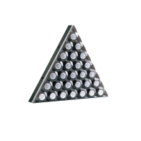 STSLITE-130W LED-Matrix-Panelleuchte 28 Stück Warmweiß DMX512 Artnet Kling-Net 3D-Effekt Bühnen-Soundaktiviertes Dimmbares Disco-Licht