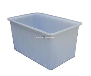 Bassin en plastique LLDPE de 1500 litres pour l'élevage de poissons, durable, de qualité alimentaire, empilable, 2160x1360x630mm, vente en gros - Product Image 3