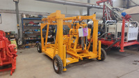 Nouvelle machine de forage rotative souterraine JinDi à moteur diesel pour eaux profondes (200 m) avec pompe, moteur, boîte de vitesses et roulement