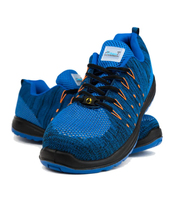 Chaussure de travail et de sport pour homme ACE Safety, coupe basse, à lacets, avec embout composite, anti-perforation, sans métal, antistatique ESD, tige en maille respirante