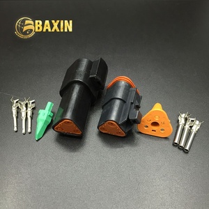 ตัวเชื่อมต่อสีดำ DT Series <span class=keywords><strong>2P</strong></span>/3P/4P/6P/8P/12P สำหรับยานยนต์สำหรับผู้ใช้ทั้งชายและหญิง - Product Image 4