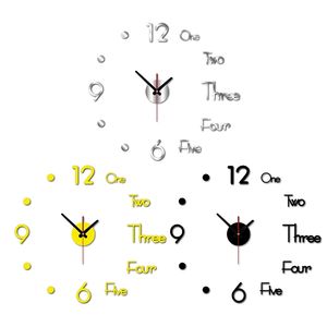 Horloge Murale <span class=keywords><strong>Reloj</strong></span> De Pared sin marco Diy <span class=keywords><strong>Reloj</strong></span> De Pared 130cm 3D espejo <span class=keywords><strong>Reloj</strong></span> de pared grande silencioso <span class=keywords><strong>reloj</strong></span> De pared pegatina para decoración del hogar - Product Image 1