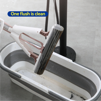 Nouvelle vadrouille éponge pliable PVA auto-nettoyante pour le lavage des mains