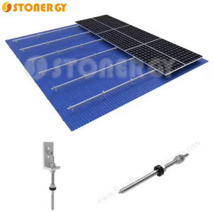 Système de montage <span class=keywords><strong>solaire</strong></span> pour toiture en aluminium, haute résistance, anti-corrosion, pour projets d'énergie <span class=keywords><strong>solaire</strong></span> - Product Image 3