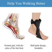 Orthèse de chute de pied orthèse hémiplégie correcteur d'éversion du pied chaussure de correction de retournement vers l'intérieur et l'extérieur