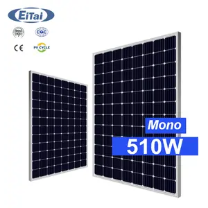 B49 China grado Panel Solar 500w precio Mono módulo fotovoltaico monocristalino 5BB módulo Solar 490w 500w 510w 520w Panel de la energía Solar