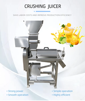 Industriële automatische hoogproductieve koudgeperste fruit- en groentesapcentrifuge schroefpersmachine PLC-besturing 220V/380V
