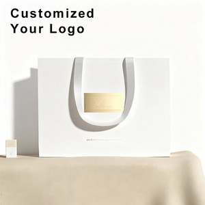 Có thể tái chế tráng giấy Túi mua sắm cho giày & quần áo varnishing bao bì túi cho vớ chương trình khuyến mãi kèm theo trong thùng carton - Product Image 1