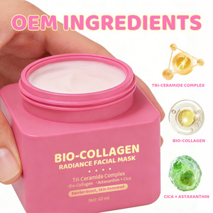 Masque Peel-Off Bio Collagène Tri-Céramide Marque Blanche - Traitement Nuit Effet Peau de Verre pour <span class=keywords><strong>Spa</strong></span> à Domicile OEM 60ml - Product Image 4