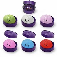 Jouets Squishy Mystery Dumpling Amusants et Moelleux - Édition Galaxie Crazy Fun Squishy Bun - Ensemble Original de Mystery Dumpling