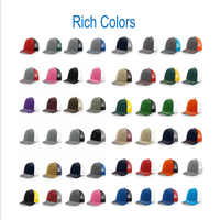 Gorras Trucker de Malla Richardson 112 Color Caramelo con Bordado