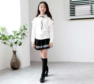 Ensemble de vêtements pour filles en dentelle blanche, t-shirt pour enfant, achat en ligne en Inde - Product Image 2