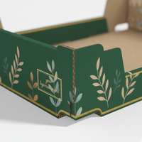 Boîte à rabat pour cosmétiques personnalisée Impression logo Emballage à ergots Boîte cadeau en carton blanc