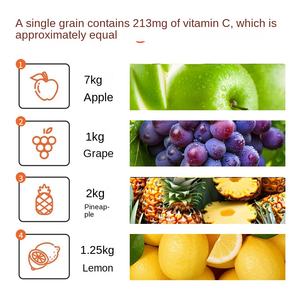 วิตามินซี อี ไนอาซินาไมด์ เฮมาโตคอคัส พลูวิอาลิส เมล็ดองุ่น ยี่ห้อกู๊ดเดย์ บลูแคป เสริมภูมิคุ้มกัน ชนิดเคี้ยว สำหรับผู้ใหญ่ 30 เม็ด - Product Image 2