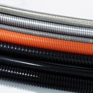 Pipa Konduit Bergelombang PVC Fleksibel Tidak Terpisah Tahan Api Selang Tahan Air Pelindung Kabel 1/2 in 1/8 Thread Merek PULIT - Product Image 4