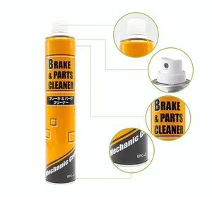 Groothandel Professionele High Power Auto Brake Onderdelen Cleaner Spray 500Ml Aerosol Rem Cleaner