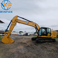 Excavatrice sur chenilles d'occasion Caterpillar 326GC pour la pose de pipelines et les travaux d'ingénierie