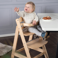 Silla Alta de Madera Maciza Montessori para Niños Pequeños, Silla Alta Convertible para Bebés, para Uso en Preescolar, Guardería, Centro de Cuidado Infantil