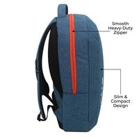 Mochila Ligera para Uso Diario, Resistente, para la Escuela, con Bolsillo Frontal de Acceso Rápido y Compartimento Acolchado para Portátil