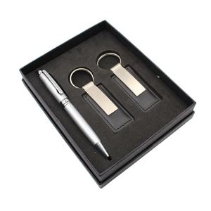 Biglietto da visita portachiavi personalizzato con Set di penne penna per regali aziendali con portachiavi flash USB <span class=keywords><strong>regalo</strong></span> per <span class=keywords><strong>regalo</strong></span> di promozione di lusso aziendale - Product Image 3