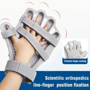 Bidai jari tangan untuk kenyamanan dan bantuan, penopang pergelangan tangan pelindung untuk jenis patah tulang, dukungan yang ditingkatkan untuk jari - Product Image 6